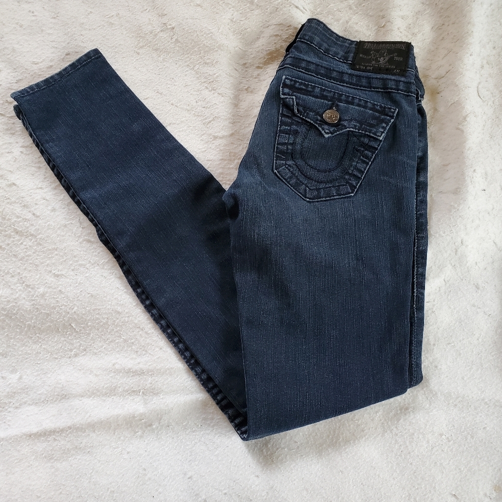 True Religion Skinny Jeans, Sz 26